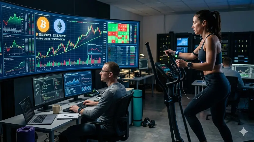 Global Research on Fitness Trends in Cryptocurrency Markets