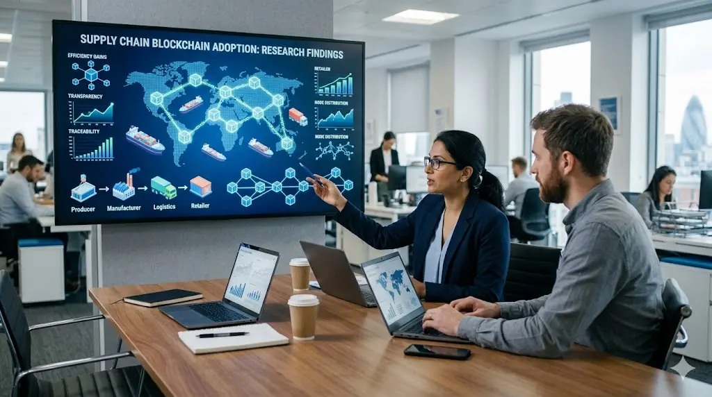 Research Findings About Supply Chains in Blockchain Adoption
